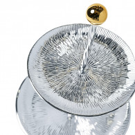 Mefred 2 Etages Ronds Argent & Doré en Tunisie