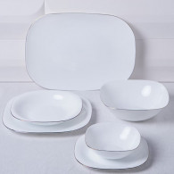 Service à Table Arcopal 26 Pièces Blanc En Tunisie