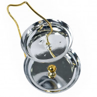 Mefred À 2 Cavités Rondes Argent & Doré