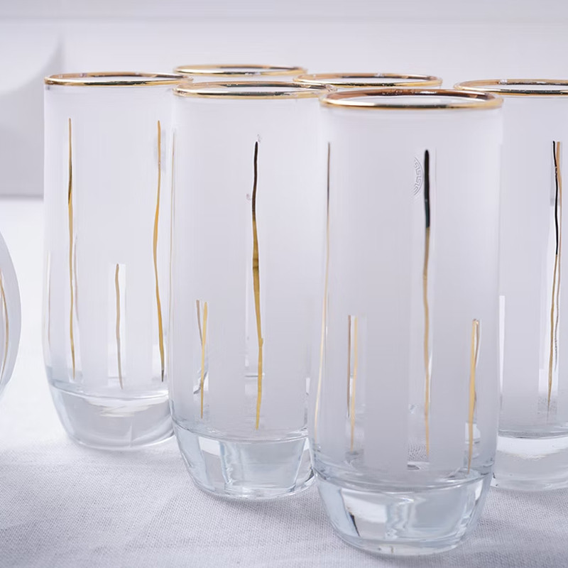 Coffret de Carafe Avec 6 Verres à Jus 16D En Verre En Tunisie