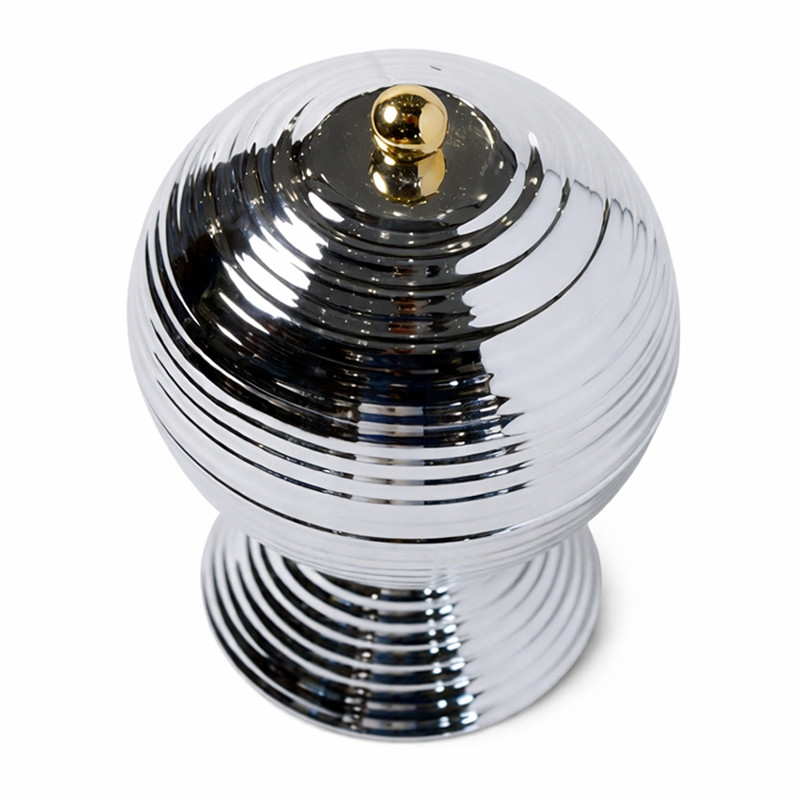 Bonbonnière En Métal PM Argent & Doré en Tunisie