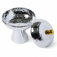 Bonbonnière De Luxe En Métal Argent & Doré en Tunisie