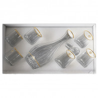 Coffret de Carafe Avec 6 Verres à Jus 11A En Verre En Tunisie