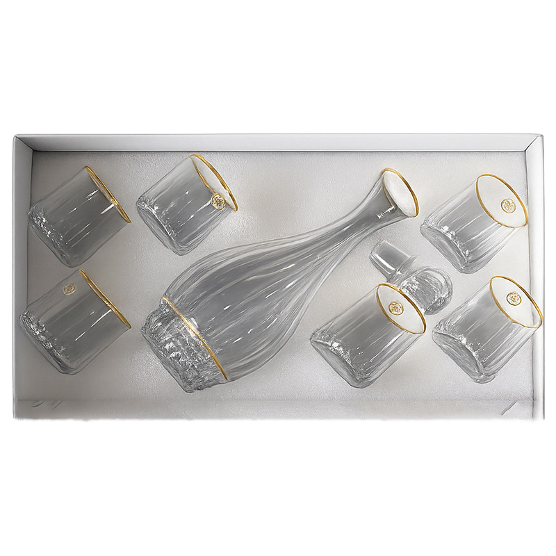 Coffret de Carafe Avec 6 Verres à Jus 11A En Verre En Tunisie