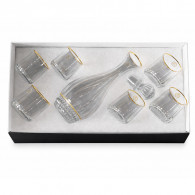 Coffret de Carafe Avec 6 Verres à Jus 11A-1 En Verre En Tunisie
