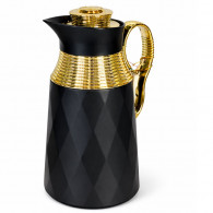 Thermos 1Litre Noir Mat & Doré en Tunisie