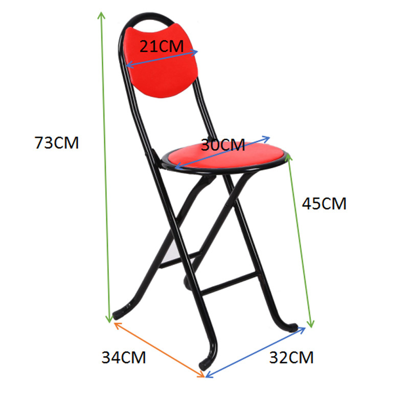 Chaise De Prière Pliante Métallique Rouge En Tunisie