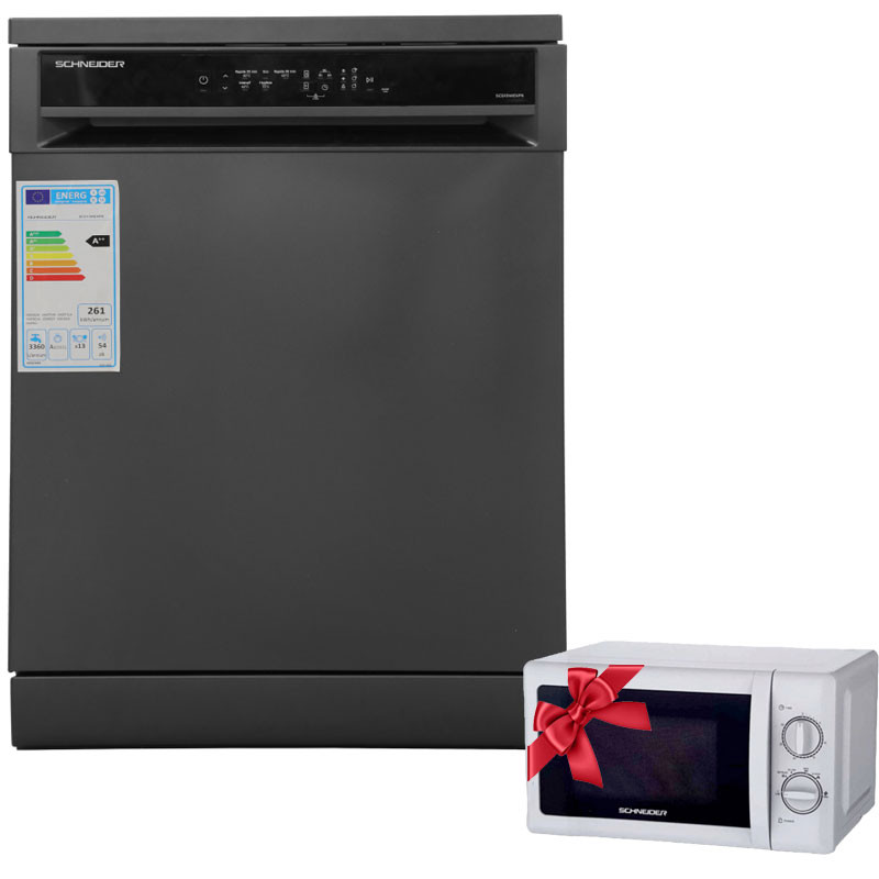 Lave Vaisselle Schneider SCD 13 Wexps 13 Couverts Silver