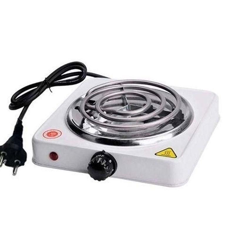 Plaque de Cuisson Électrique JX-1010B 1000W Blanc en Tunisie