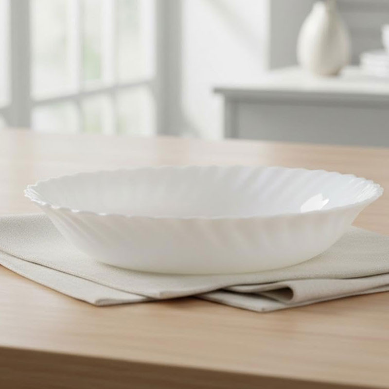 Coupelles Luminarc Feston 18 Cm Blanc EN Tunisie