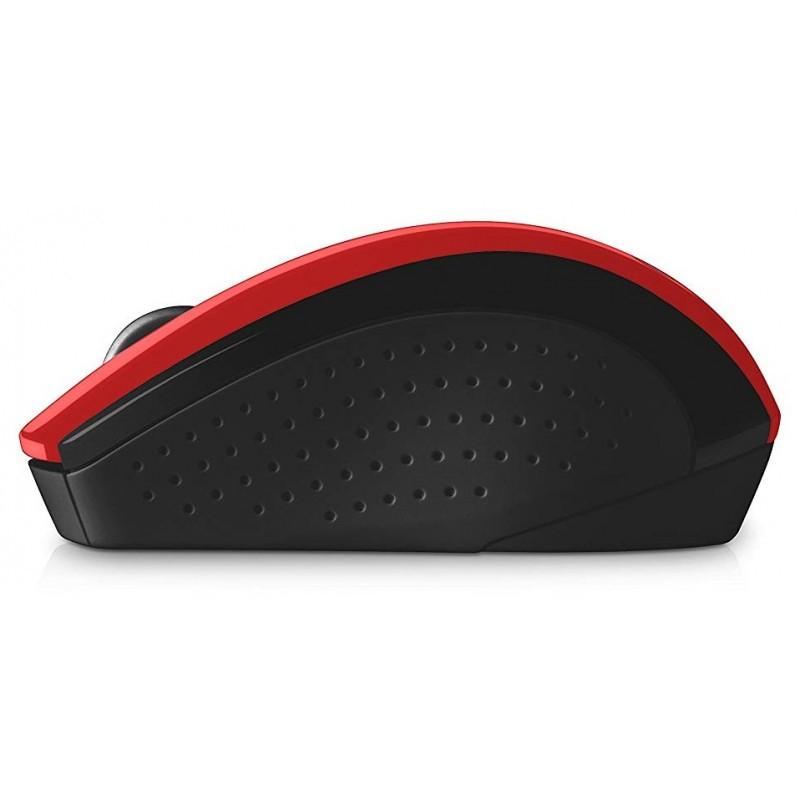 Souris Optique HP Sans Fil 220 Rouge (7KX10AA)