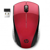 Souris Optique HP Sans Fil 220 Rouge (7KX10AA)