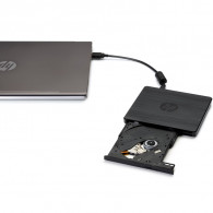 Lecteur Graveur CD et DVD Externe HP USB 2.0 Noir en Tunisie