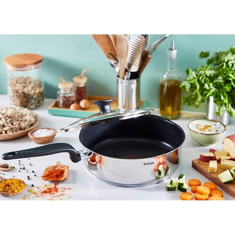 Sauteuse Tefal Primary 24Cm Inox en Tunisie
