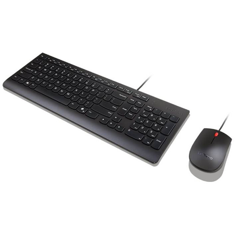 Ensemble Clavier & Souris Filaire Lenovo Essential Noir en Tunisie