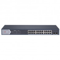 Switch De Bureau Hikvision 24 ports PoE Gigabit+ 2 ports fibre Noir En Tunisie