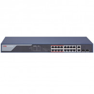 Switch De Bureau Intelligent Hikvision DS-3E0318P-E-C 16 Ports POE Fast Ethernet + 2 Port Gigabit  en Tunisie