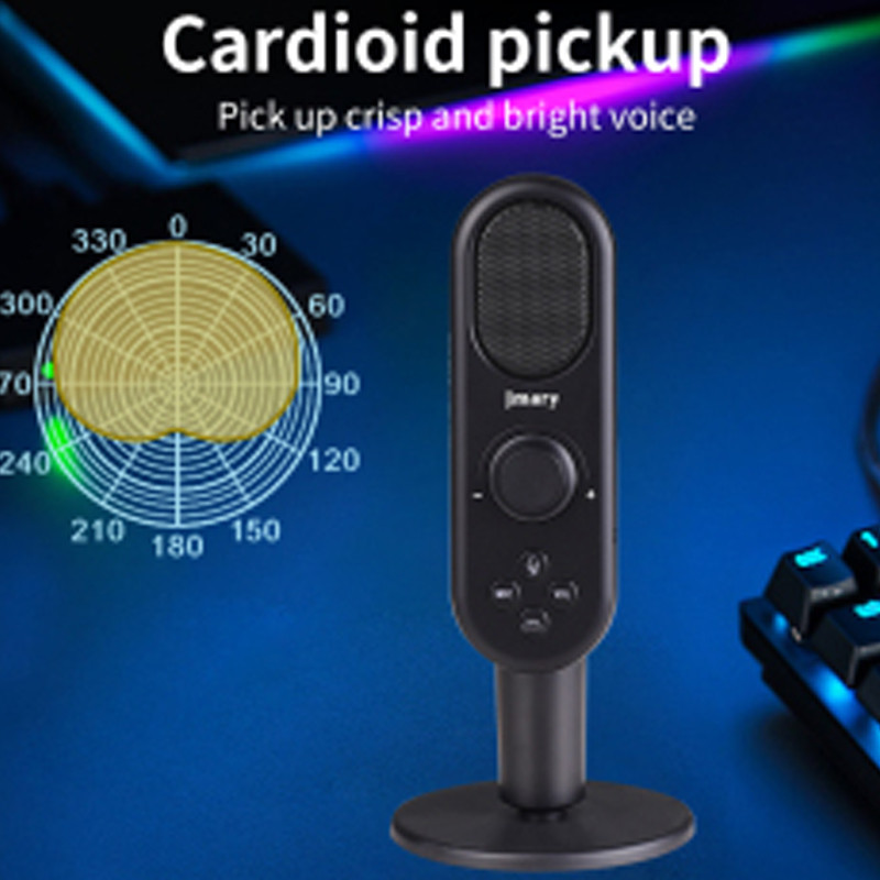 Microphone Gamer Jmary MIC-PW7 USB Noir En Tunisie