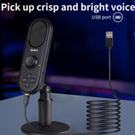 Microphone Gamer Jmary MIC-PW7 USB Noir En Tunisie