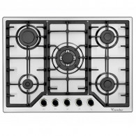 Plaque de Cuisson Encastrable Condor CTE75W-FL2X 5 Feux 70Cm Inox en Tunisie