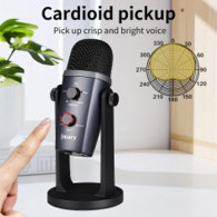 Microphone Gamer Jmary MIC-PW10 USB Noir En Tunisie