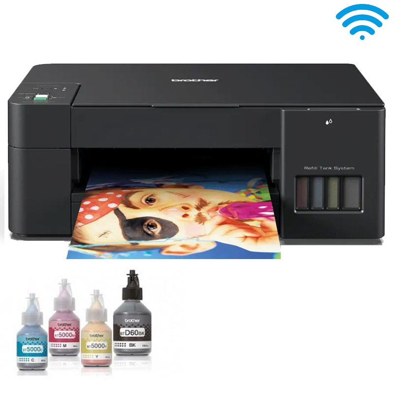 Imprimante Brother DCP-T420W à Réservoir Intégré Couleurs Wifi en Tunisie