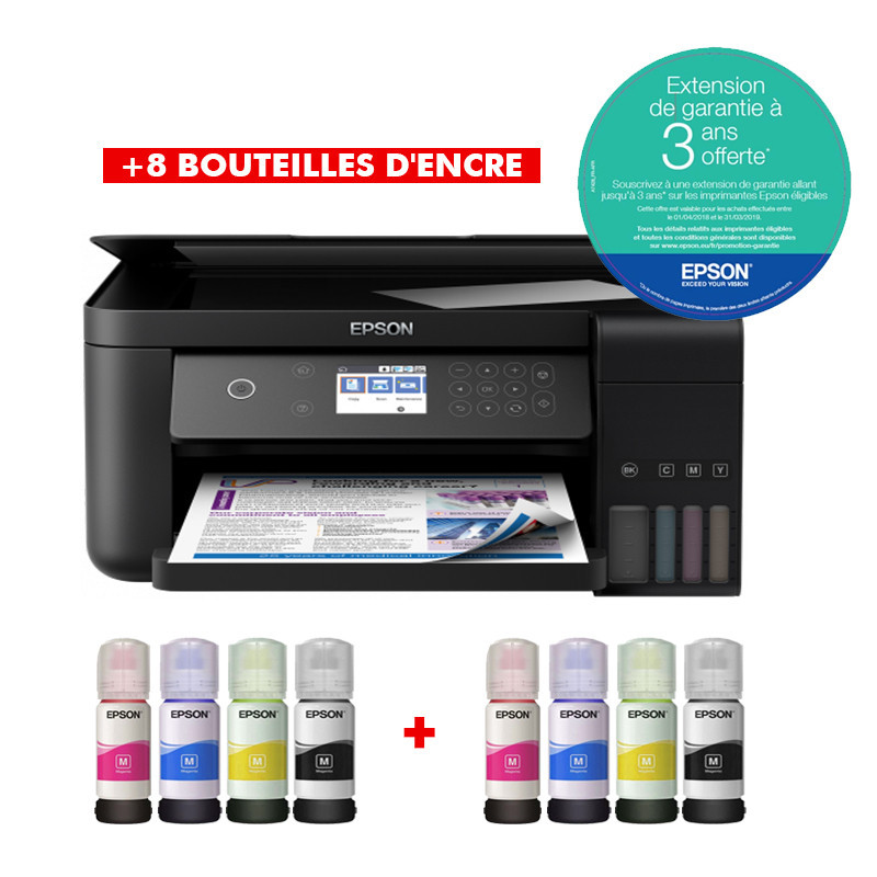 Imprimante EPSON L6160  à réservoir intégré  ECOTANK ITS 3en1 Couleur Wifi