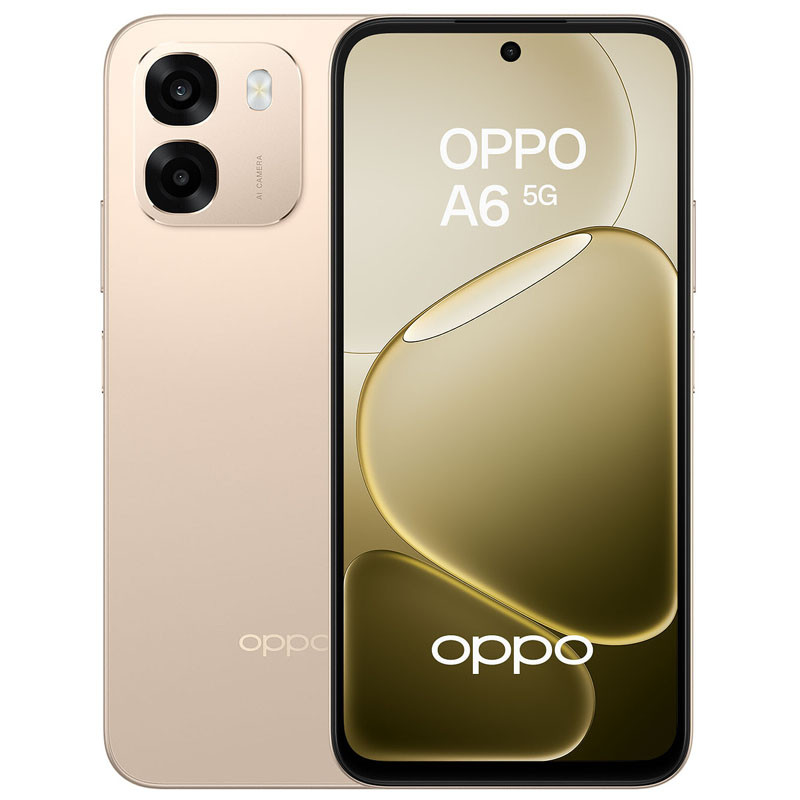 Oppo A6 8Go 256Go 5G Gold en Tunisie