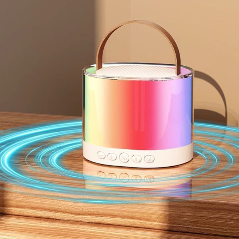 Haut Parleur Bluetooth K52 Karaoké Beige En Tunisie