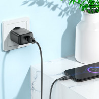 Chargeur Hoco CS21A Micro-USB 18W Noir en Tunisie