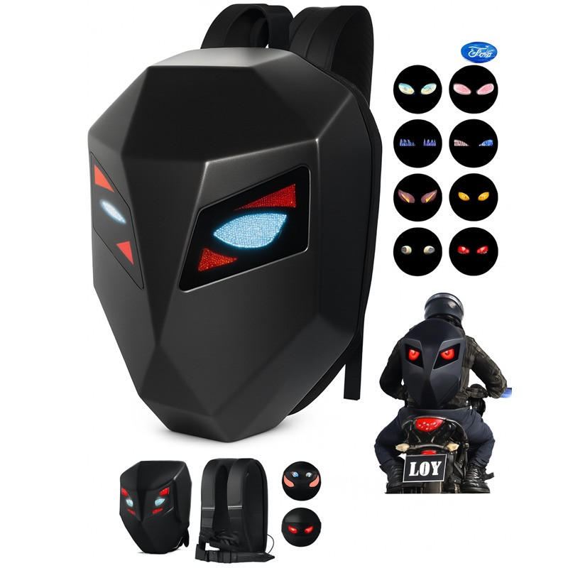 Sac à Dos Moto LED 18 Pouces Noir en Tunisie