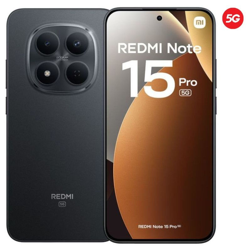 Xiaomi Redmi Note 15 Pro 5G 8Go 256Go Noir en Tunisie
