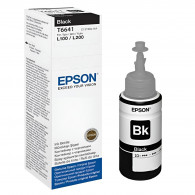 Bouteille D'encre Epson T6641 Adaptable Noir en Tunisie