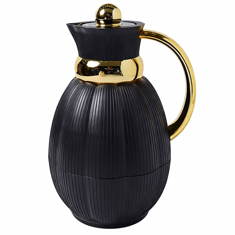 Thermos 1Litre Noir & Doré en Tunisie
