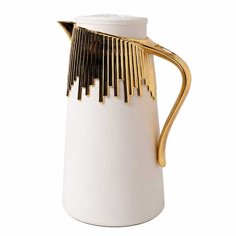 Thermos 1Litre Doré & Crème EN Tunisie