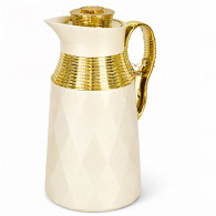 Thermos 1Litre Crème & Doré