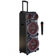 Speaker + Microphone PS-211 USB AUX Audio FM