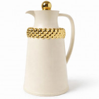 Thermos 1Litre Crème & Doré