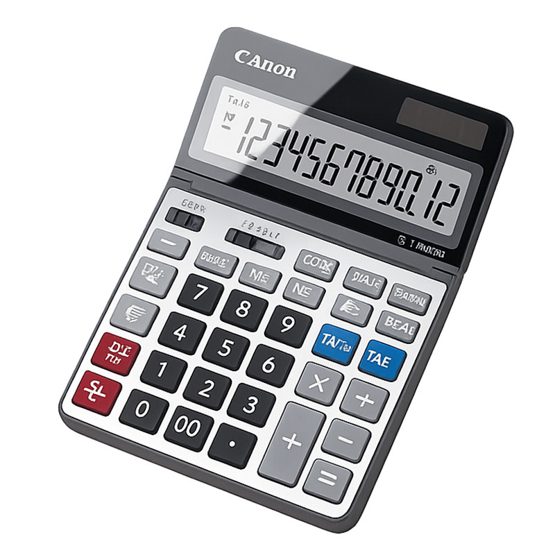 Calculatrice De Bureau Canon TS-1200-TSC 12 Chiffres Gris En Tunisie