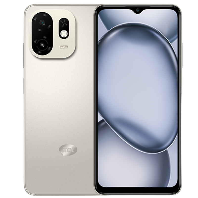 Smartphone Itel A100C 6Go (2Go + 4Go Extensible ) 64Go Gold en Tunisie