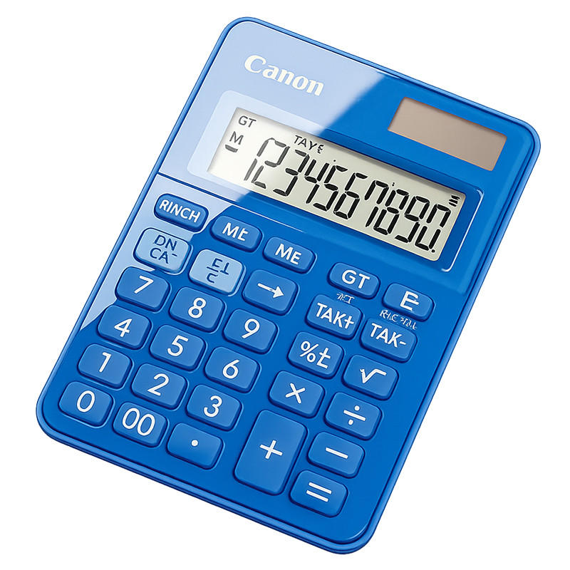 Calculatrice De Bureau Canon LS-100K-MBL 10 Chiffres Bleu En Tunisie