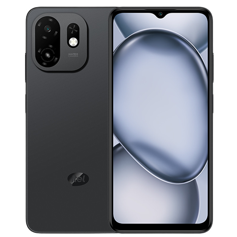 Smartphone Itel A100C 8Go (3Go + 5Go Extensible ) 128Go Noir en Tunisie