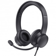 Micro Casque Filaire Trust Ayda Noir