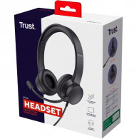 Micro Casque Filaire Trust Ayda Noir en Tunisie