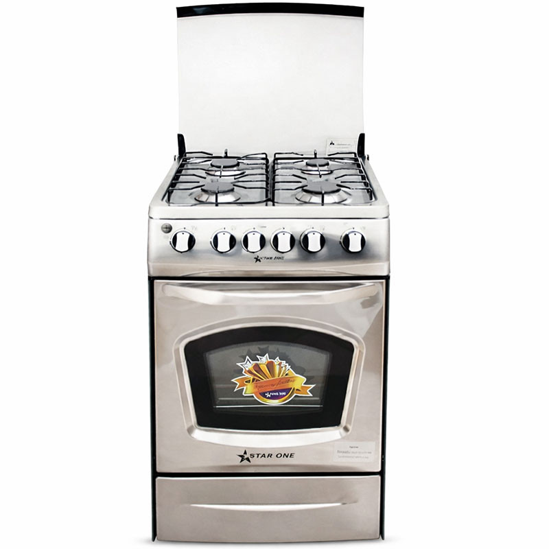 Cuisinière à Gaz Star One 50GG40 4 Feux Inox en Tunisie