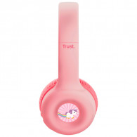Casque Bluetooth Pour Enfant Trust Nouna Rose en Tunisie