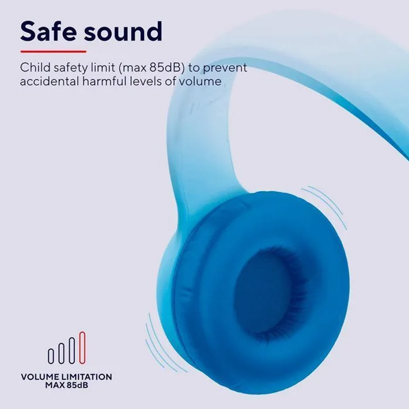 Casque Bluetooth Pour Enfant Trust Nouna Bleu en Tunisie