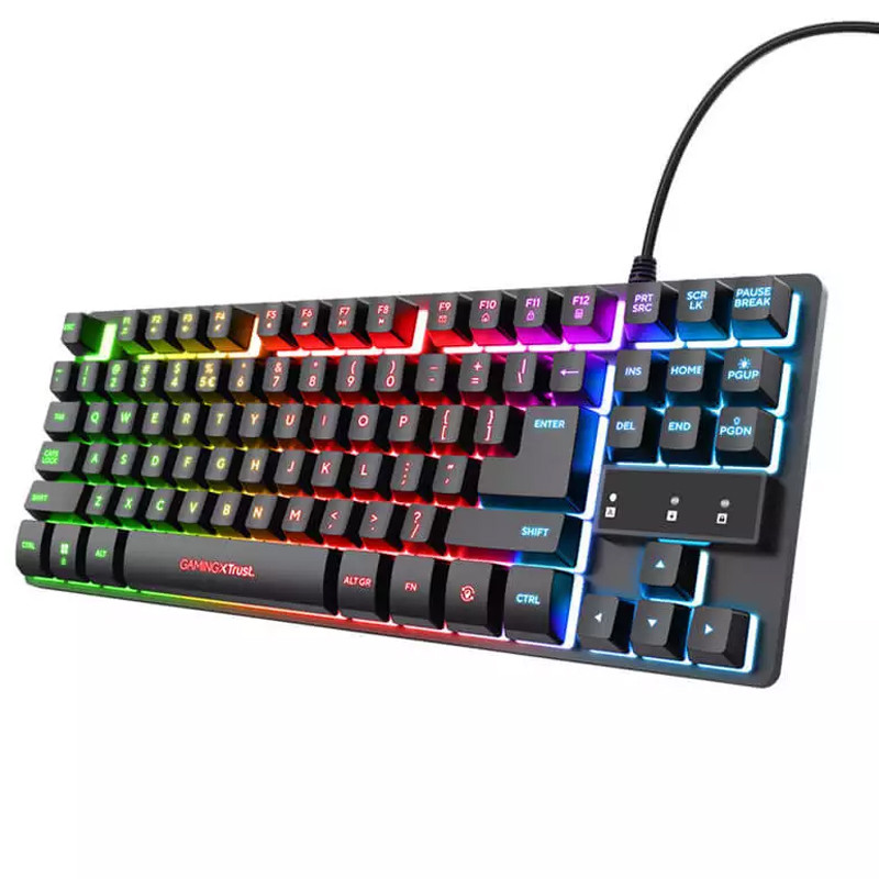 Clavier Gamer Mécanique Trust Thado GXT 833 Noir en Tunisie