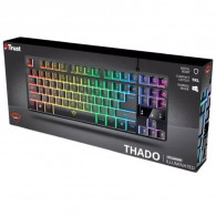 Clavier Gamer Trust Thado GXT 833 Noir en Tunisie