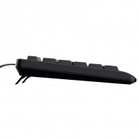 Clavier Filaire Trust Primo Azerty Noir